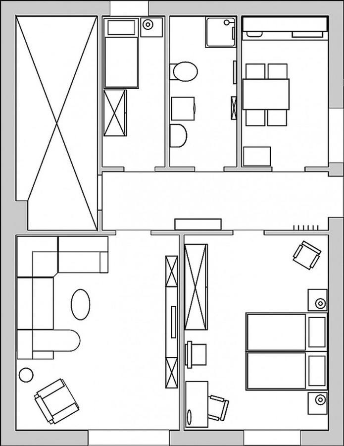 Strandlaeufer Strandlaeufer Appartement 2 Шарбойтц Екстериор снимка